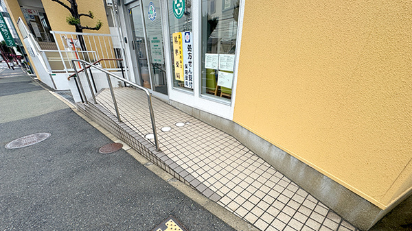西町調剤薬局のバリアフリー設備