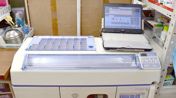 石田調剤薬局の調剤器具
