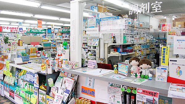 大信薬局　タウン店の調剤室