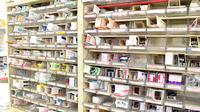 畑薬局大平店の薬棚