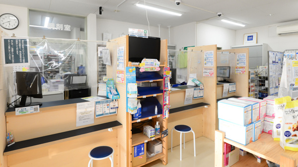 クオール薬局南沢又店の受付/カウンター