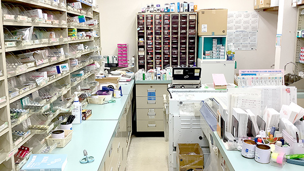 すばる薬局勿来店の調剤室