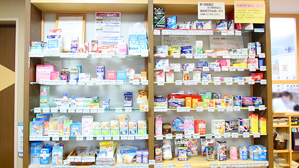 トリム薬局　山鹿店の一般医薬品