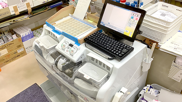 パルム薬局みまや店の調剤器具