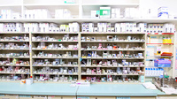 ファーマライズ薬局 南福島店の薬棚