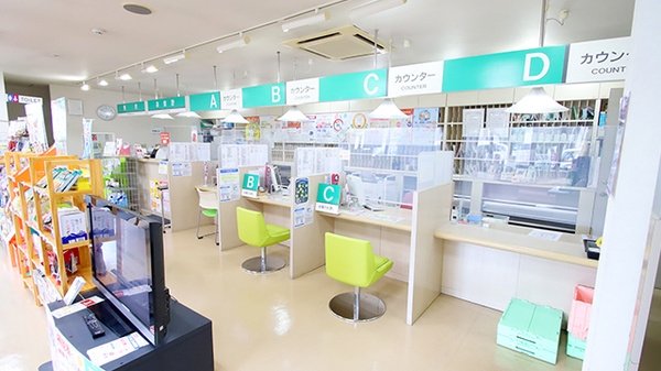 ファーマライズ薬局 北沢又店の受付/カウンター