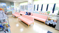 ファーマライズ薬局 北沢又店の待合スペース