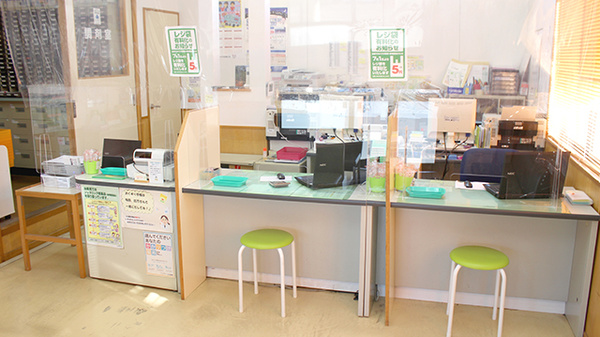 株式会社ユモト薬局上関店の受付/カウンター