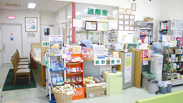 山口薬局　二本松店の受付/カウンター