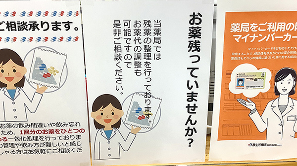 西町調剤薬局の残薬回収サービス