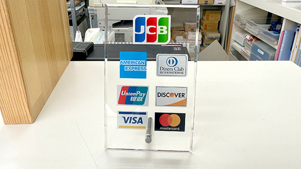クレジットカード対応