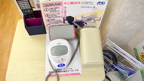 阪神調剤薬局　青木店の血圧計