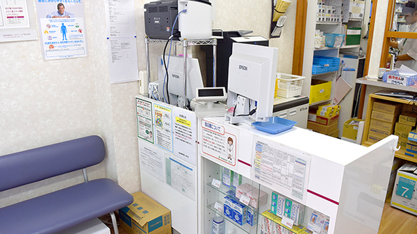 阪神調剤薬局　青木店の受付/カウンター