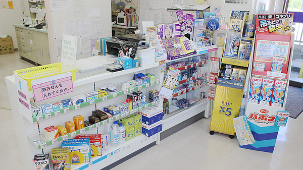 ゴダイ調剤薬局 三河店の受付/カウンター