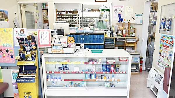 ゴダイ調剤薬局 駅南店の受付/カウンター