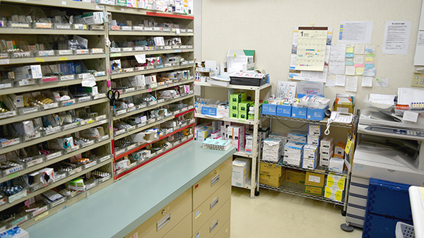 サンビル調剤薬局の調剤室