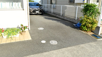 つくし薬局の駐車場