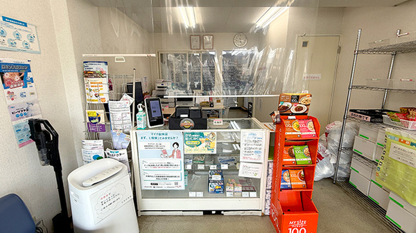 なぎさ薬局の受付/カウンター