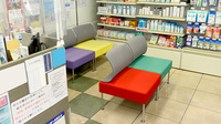 クオール薬局杭瀬コスモス店の待合スペース