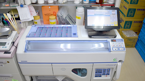 たんぽぽ薬局の調剤器具