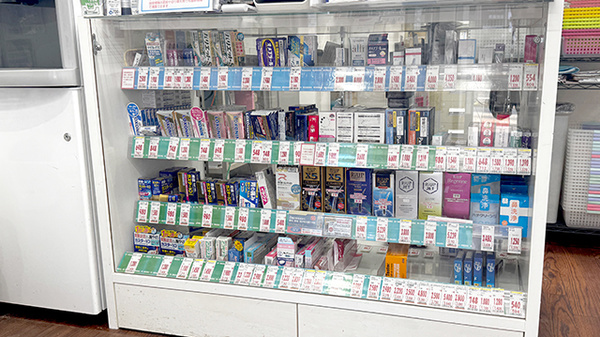 薬局トモズ野沢店の一般医薬品