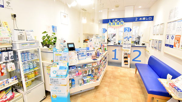 クオール薬局宮益坂店の受付/カウンター