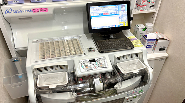 のぞみ薬局西台店の調剤器具