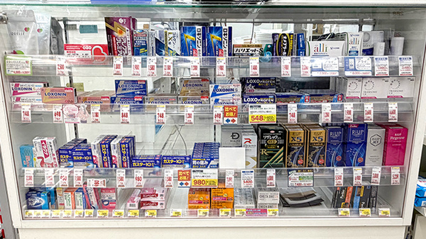 薬局トモズCoconeri店の一般医薬品
