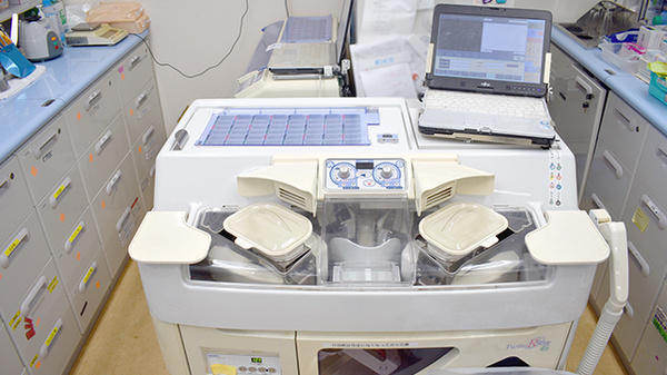 まごころ薬局下鶴間店の調剤器具