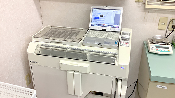 くすのき薬局二宮店の調剤器具