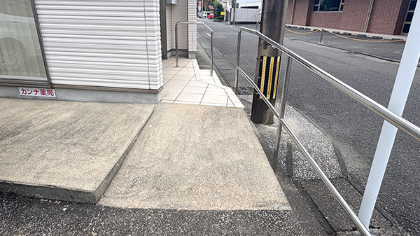 カンナ薬局のバリアフリー設備