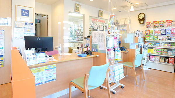 あおぞら薬局新河岸店の受付/カウンター