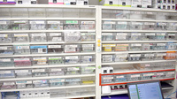メロディー薬局野火止店の薬棚