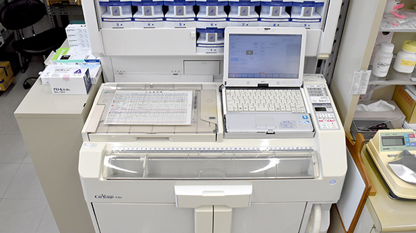 きりん薬局の調剤器具