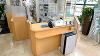 ヒロセ薬局の受付/カウンター