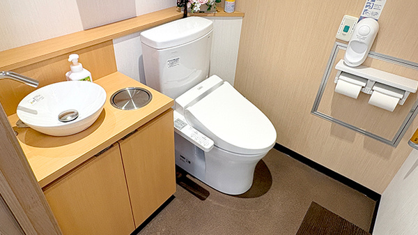 ヒロセ薬局のお手洗い