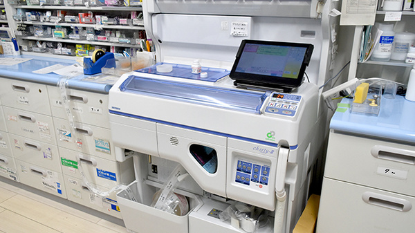 たかセンター薬局の調剤器具
