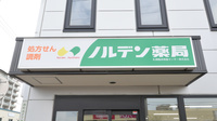 ノルデン薬局西町店の看板