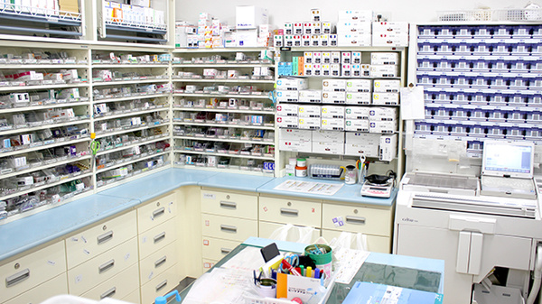 みらい調剤薬局花川店の調剤室