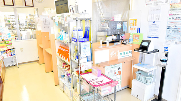 クオール薬局東千葉店の受付/カウンター