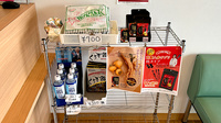 にじいろ薬局の飲食物