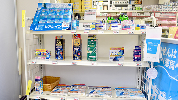 アカカベ薬局　常盤町店の一般医薬品