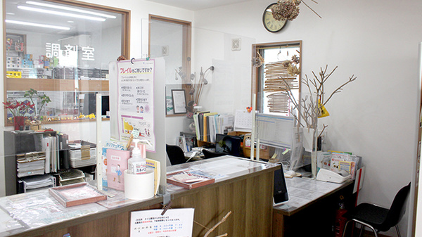 大仏町さくら薬局の受付/カウンター