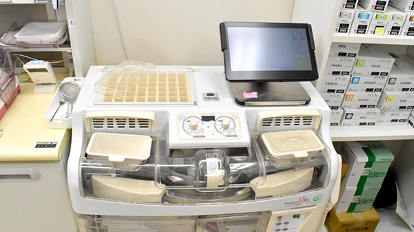 あい薬局の調剤器具
