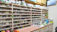 アイワ薬局野田店の薬棚