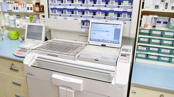すずき調剤薬局の調剤器具