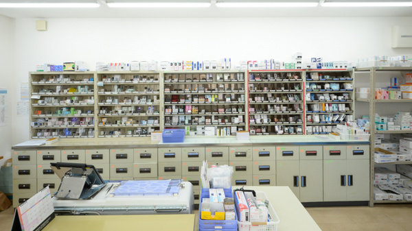 畑薬局福柳木店の調剤室