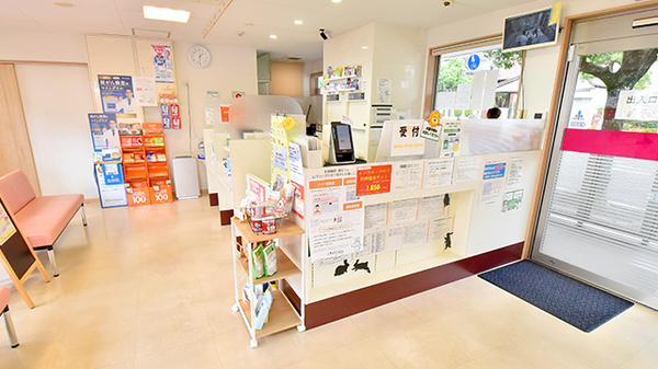つばき薬局 男山店の受付/カウンター