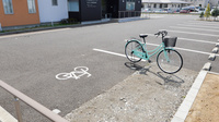 せんだい南調剤薬局の駐輪場