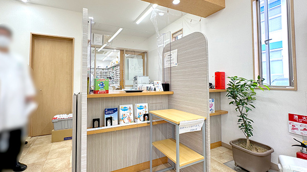 小千谷のぞみ調剤薬局の受付/カウンター